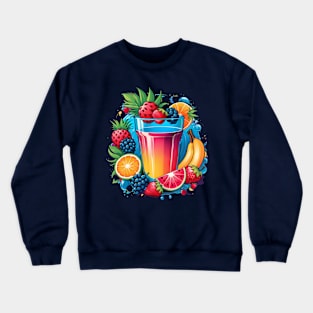 Summer Fruits Summer Vibes Crewneck Sweatshirt